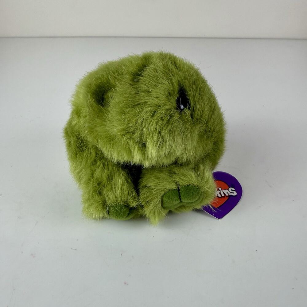 Puffkins Shelly Turtle Bean Bag Plush 1997 Swibco with original Hang Tag